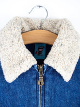 Load image into Gallery viewer, Vintage Denim Gilet With Sherpa Collar - Age 4-5 years