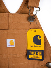 Load image into Gallery viewer, Carhartt Tan Canvas Dungarees - Age 18 months - NEW WITH TAGS