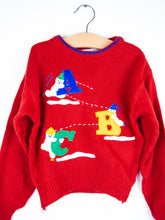 Load image into Gallery viewer, Vintage ABC Knit Jumper - Age 3 years