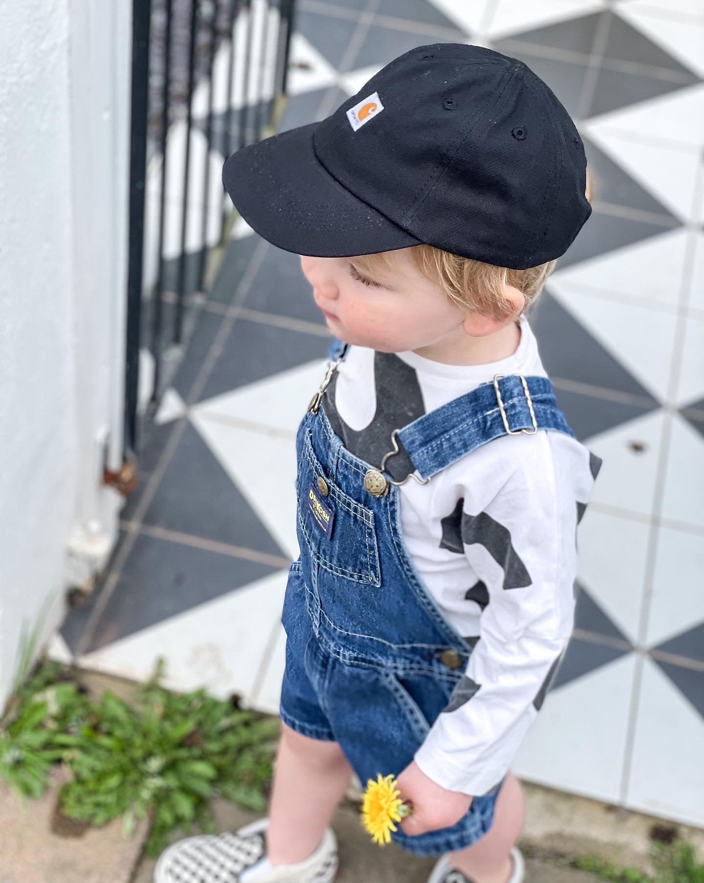 Carhartt Black Canvas Cap - Infant Size - Age 6-18 months