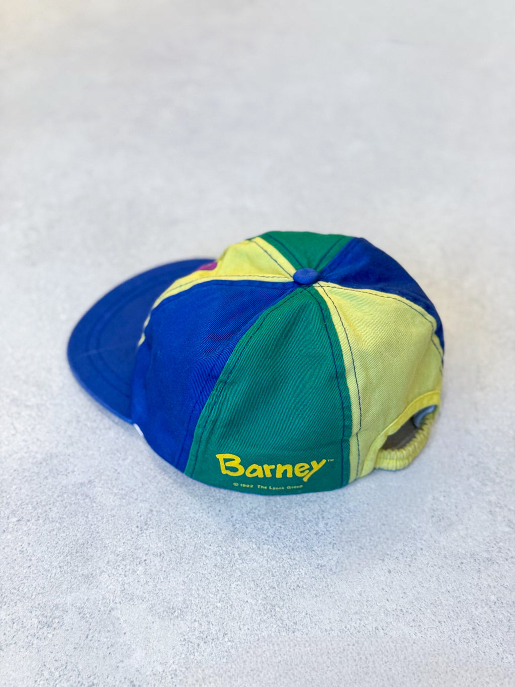 Vintage Barney Cap - Age 4-6 years