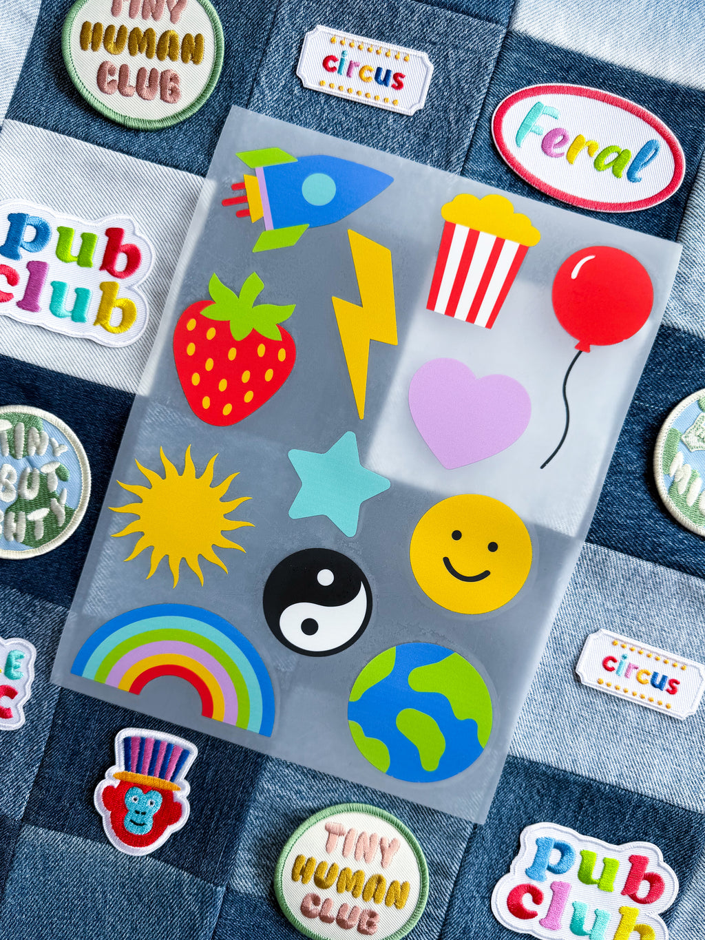 Recycled Levi's Customisable Kids Cape - One Size