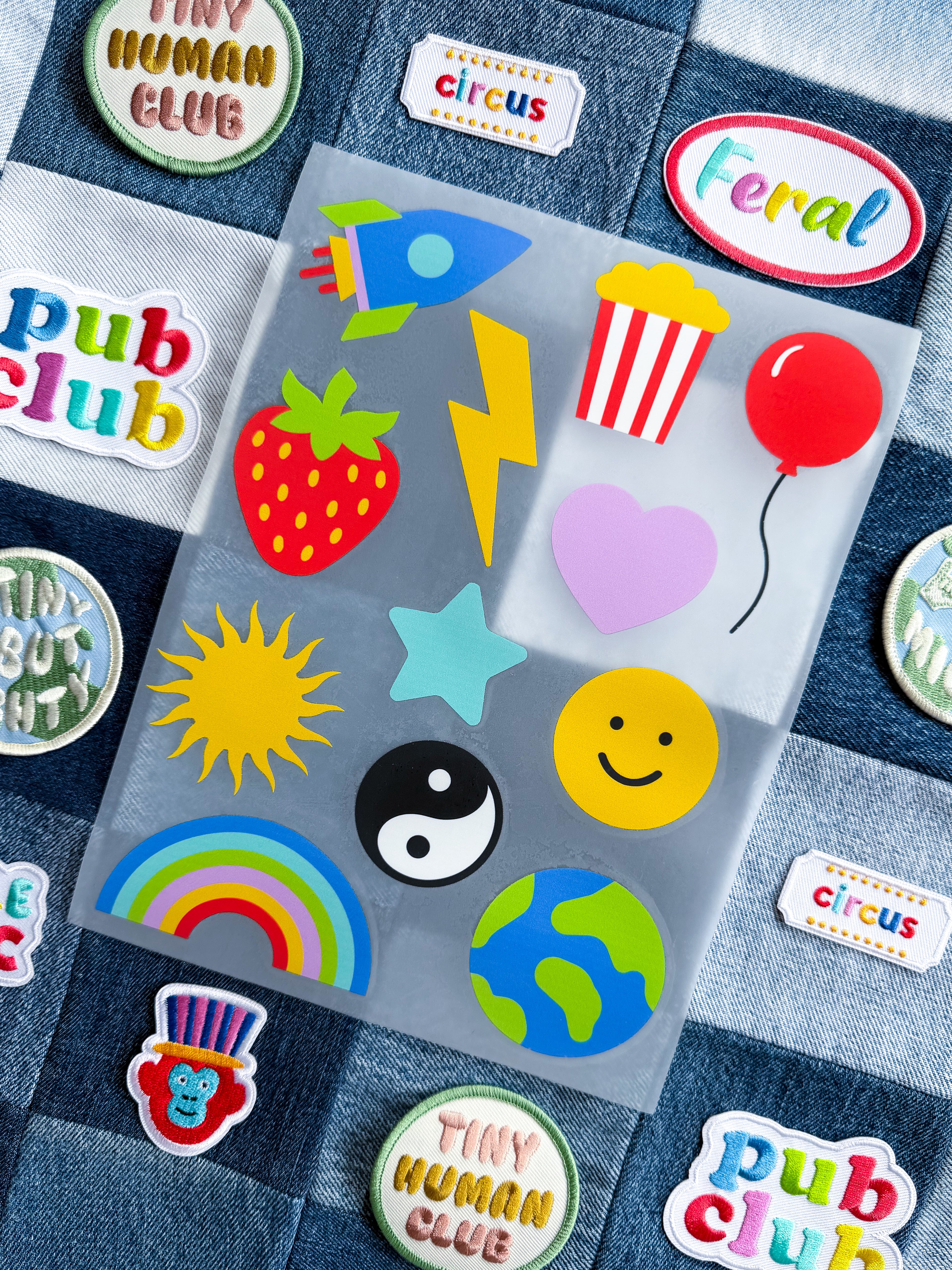 Recycled Levi's Customisable Kids Cape - One Size