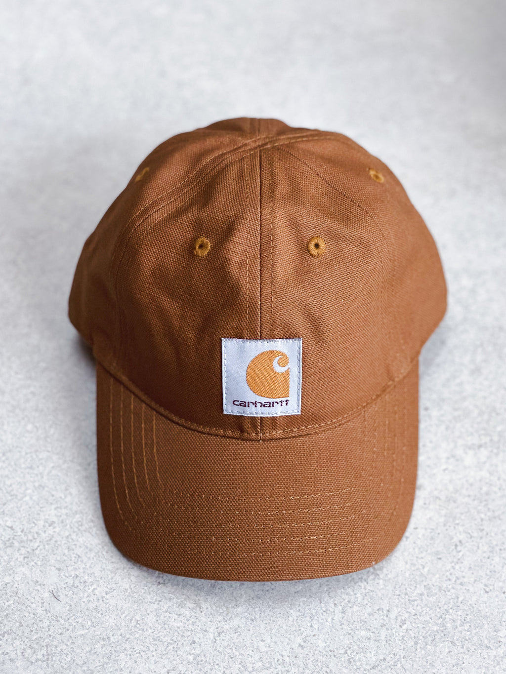 Carhartt Brown Canvas Cap - Infant size - Age  6-18 months