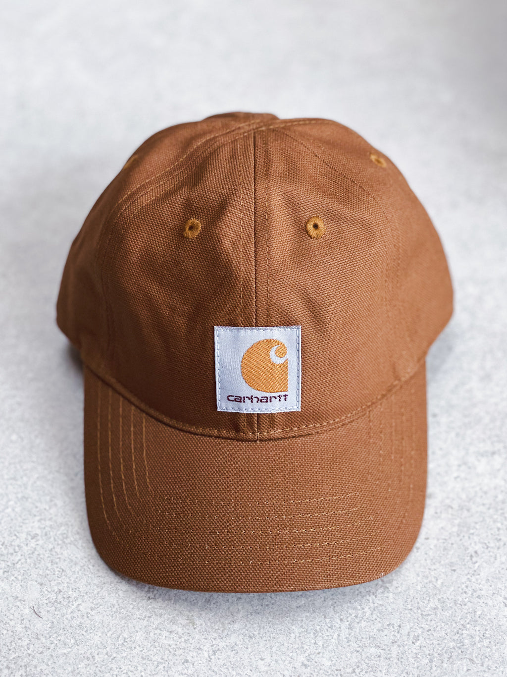 Carhartt Brown Canvas Cap - Infant size - Age  6-18 months