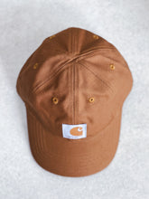 Load image into Gallery viewer, Carhartt Brown Canvas Cap - Infant size - Age  6-18 months
