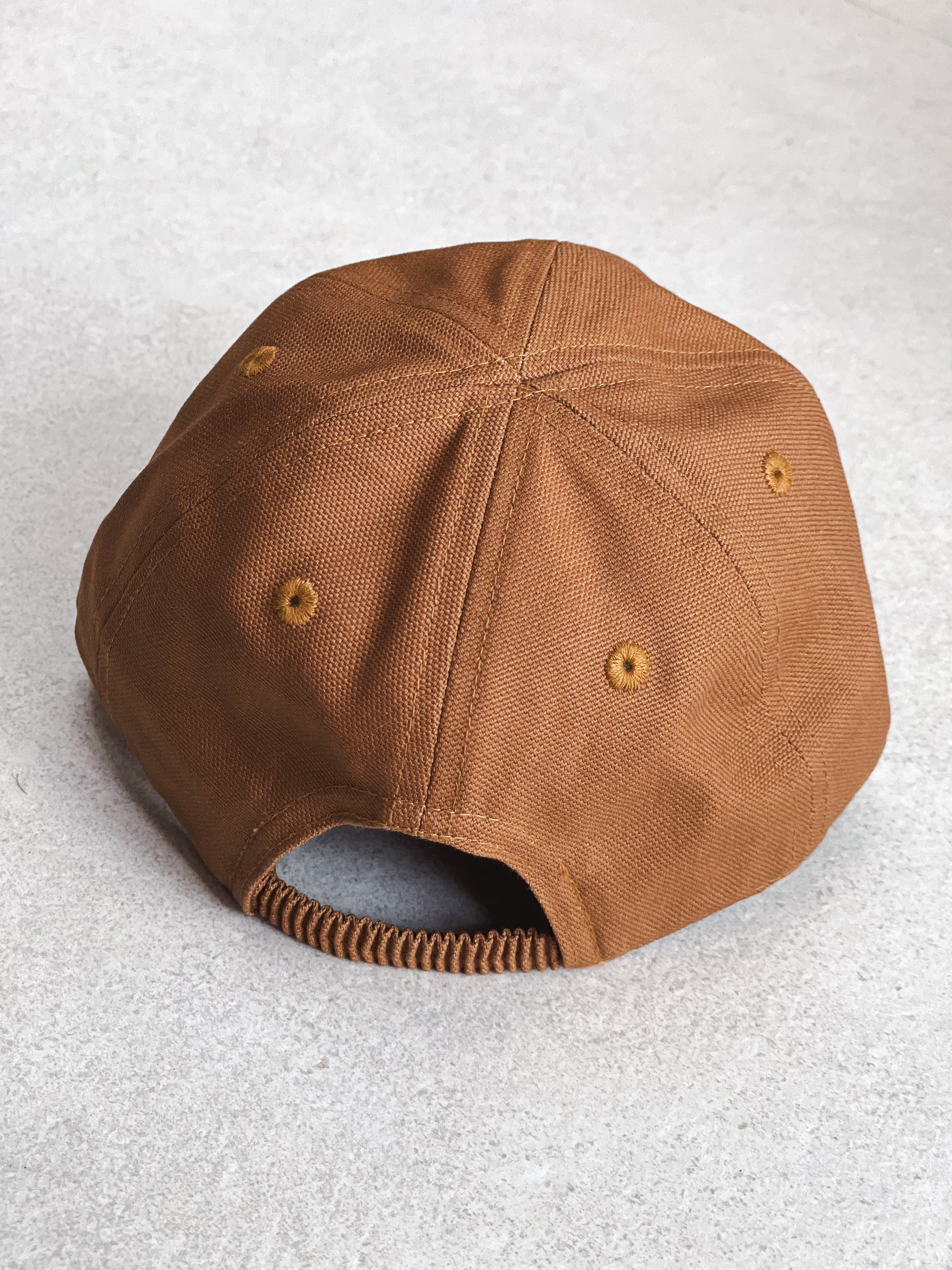 Carhartt Brown Canvas Cap - Infant size - Age  6-18 months