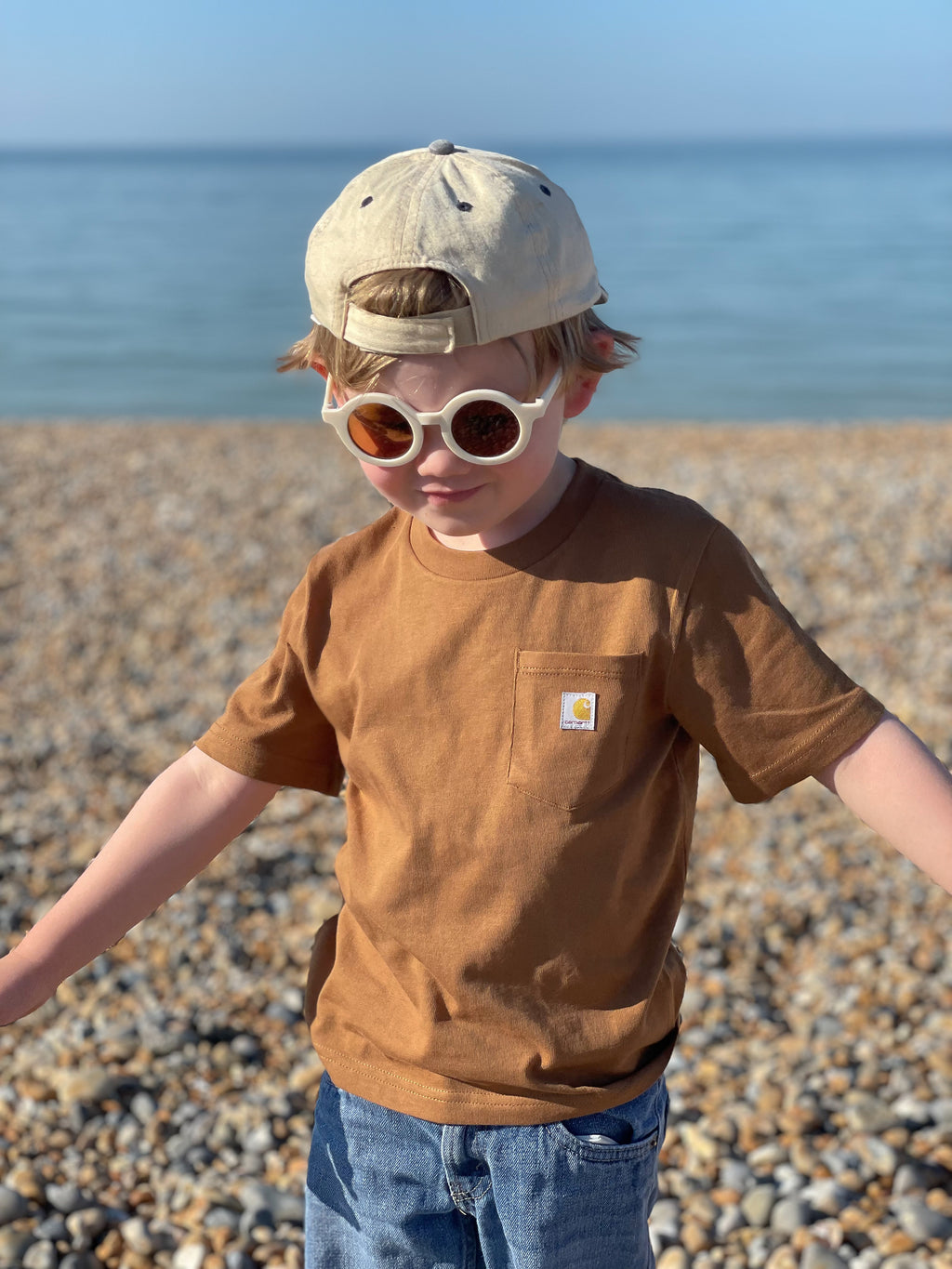Carhartt Kids Brown T-Shirt - NEW WITH TAGS