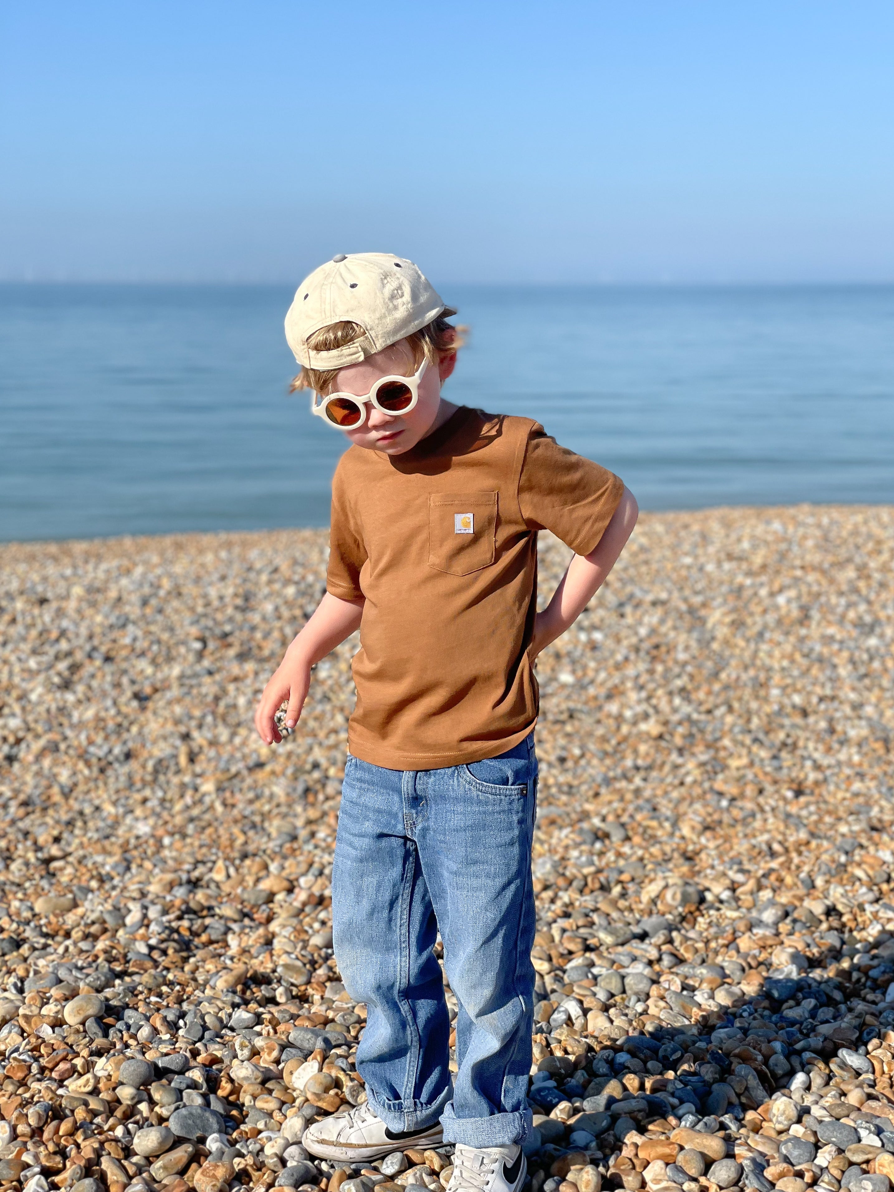 Carhartt Kids Brown T-Shirt - NEW WITH TAGS