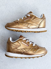 Load image into Gallery viewer, Reebok Classic Gold Trainers - UK Infant Size 4
