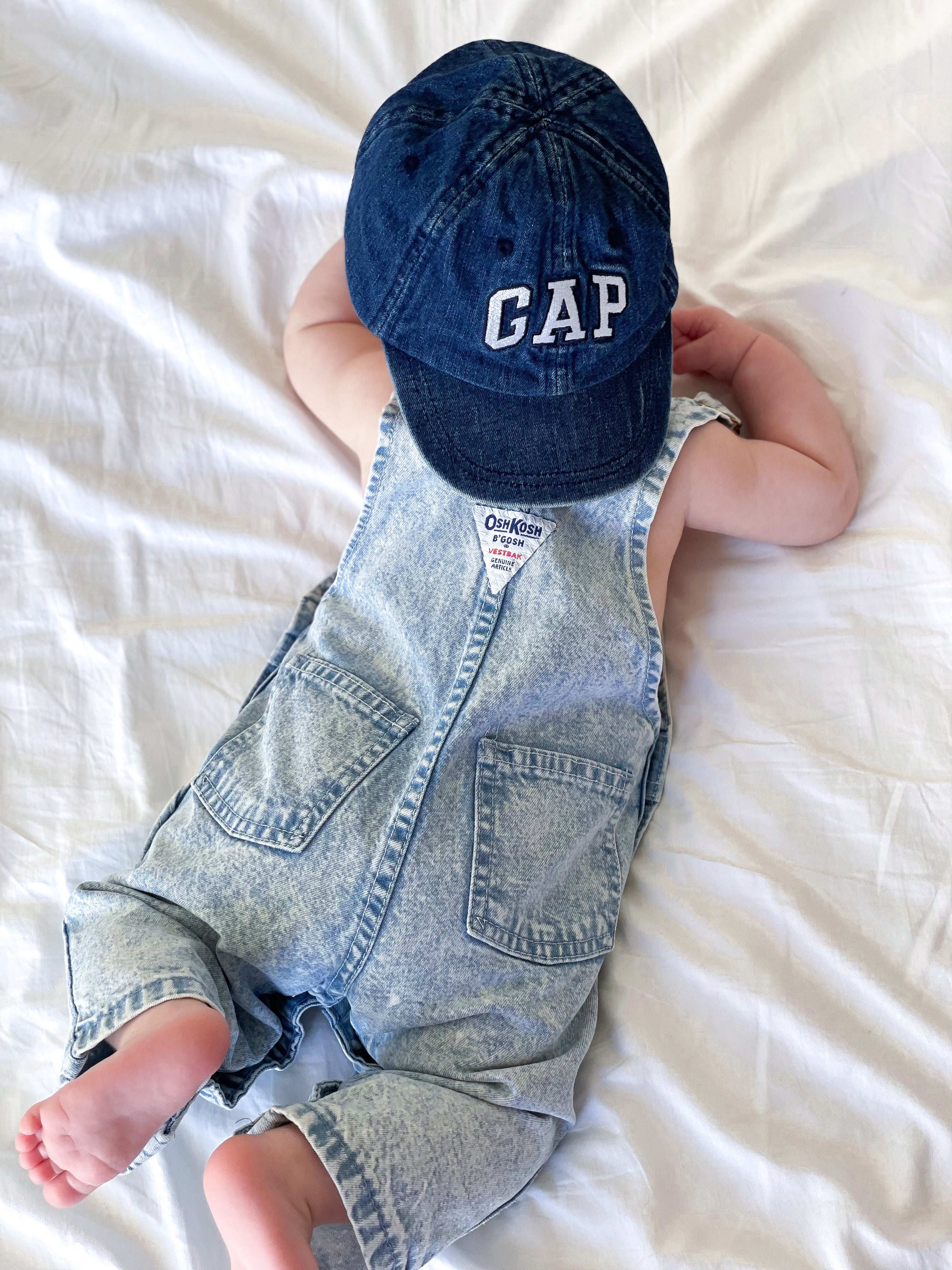 Gap Denim Cap - Age 6-12 months