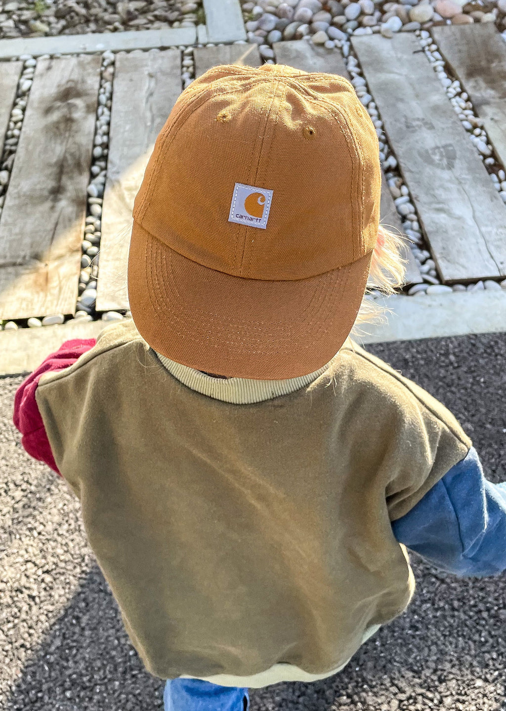 Carhartt Brown Canvas Cap - Infant size - Age  6-18 months