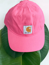 Load image into Gallery viewer, Carhartt Pink Canvas Cap - Infant Size - Age 6-18 months
