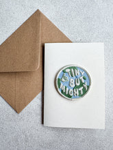 Load image into Gallery viewer, Tiny But Mighty Embroidered Patch Greetings Card
