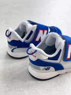 New Balance 574 Blue NEW-B Hook & Loop Trainers - UK Infant Size 3.5 - NEW IN BOX
