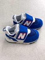 New Balance 574 Blue NEW-B Hook & Loop Trainers - UK Infant Size 3.5 - NEW IN BOX