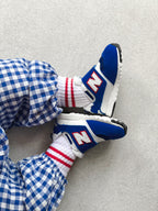 New Balance 574 Blue NEW-B Hook & Loop Trainers - UK Infant Size 3.5 - NEW IN BOX