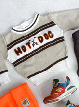 Load image into Gallery viewer, Vintage Hot Dog Knit Jumper - Age 6 months
