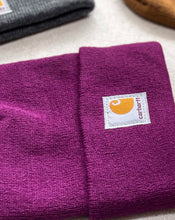 Load image into Gallery viewer, Carhartt Plum Watch Hat - Infant Size - Age 0-12 months
