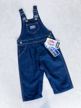 Load image into Gallery viewer, Osh Kosh Vintage Denim Dungarees - Age 18 months - NEW WITH TAGS
