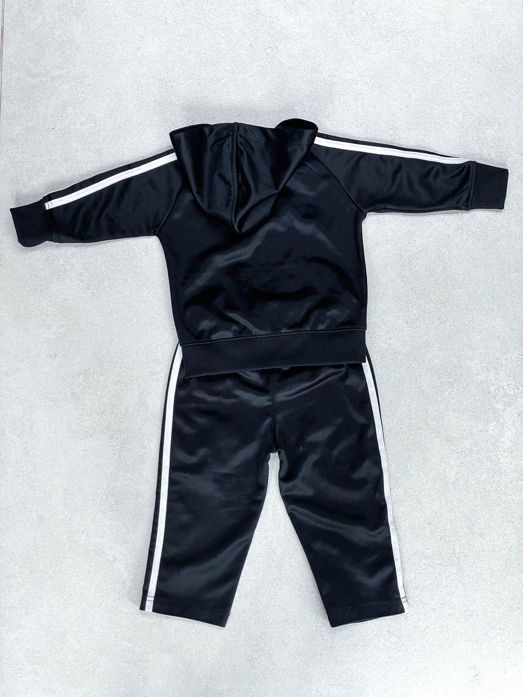 Adidas "My First" Black Tracksuit - Age 18 months