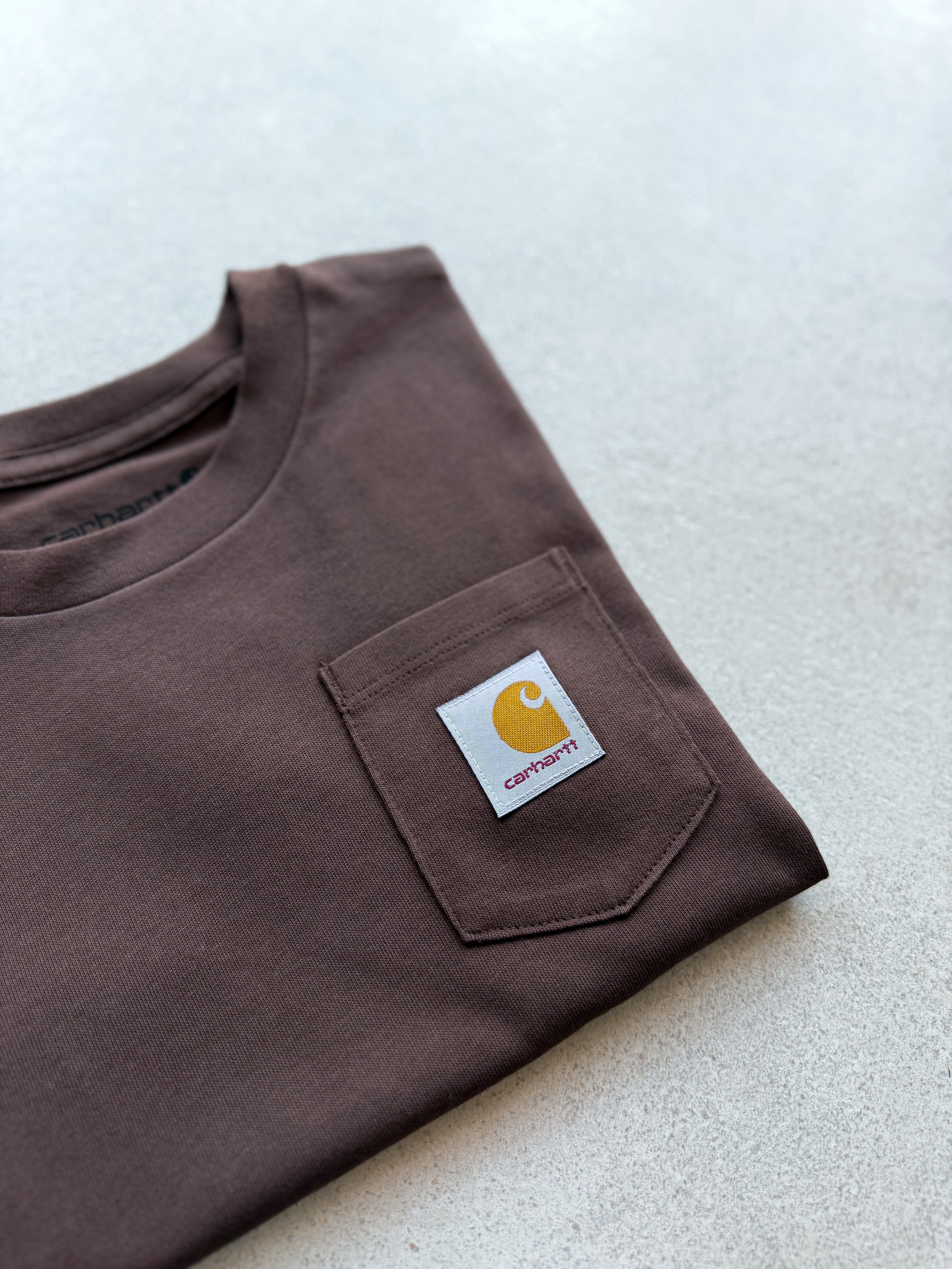 Carhartt Kids Dark Brown T-Shirt - Age 4 years - NEW WITH TAGS
