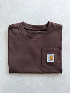 Carhartt Kids Dark Brown T-Shirt - Age 4 years - NEW WITH TAGS