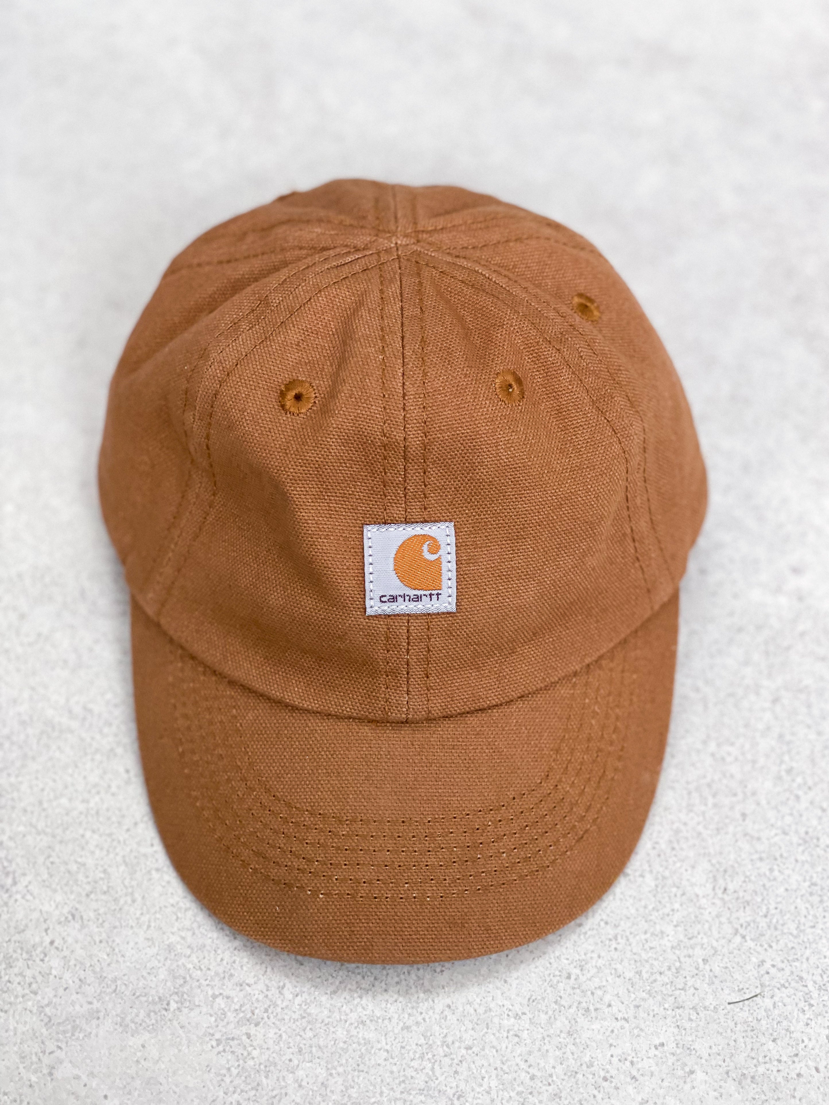 Carhartt Brown Canvas Cap - Infant size - Age  6-18 months