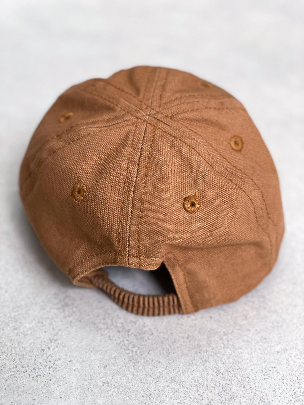 Carhartt Brown Canvas Cap - Infant size - Age  6-18 months