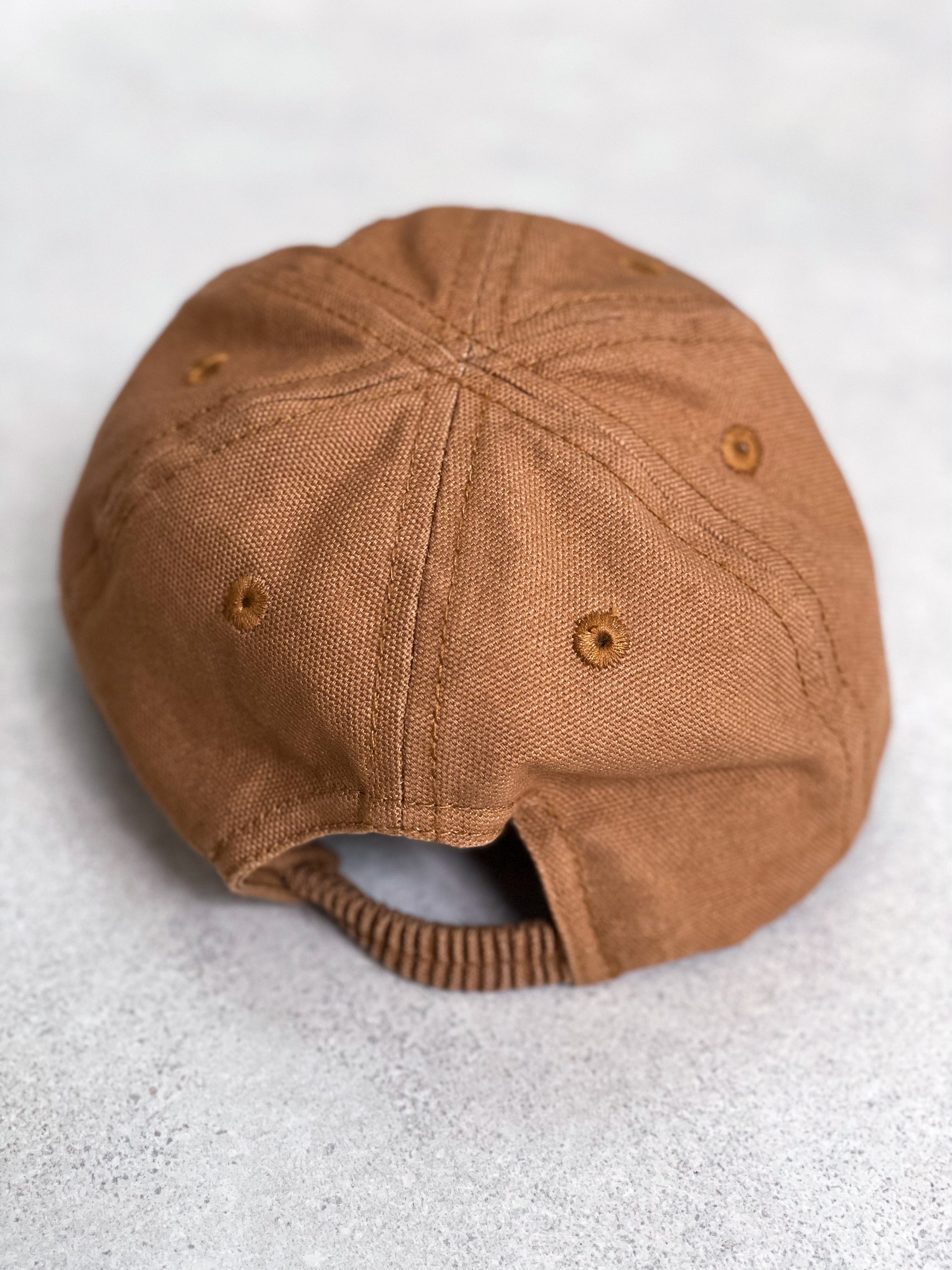 Carhartt Brown Canvas Cap - Infant size - Age  6-18 months