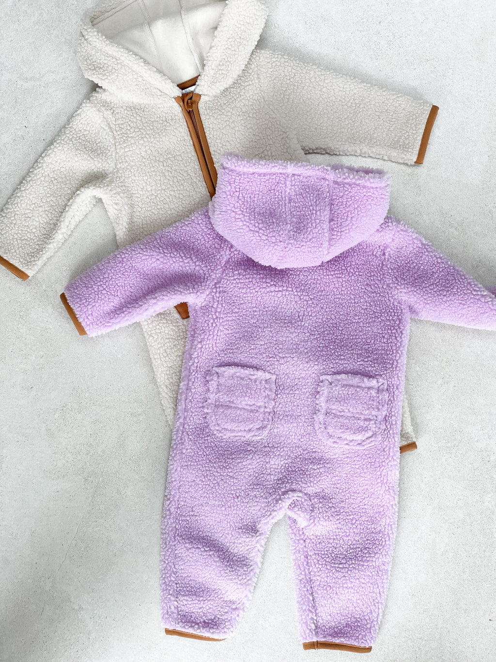 Carhartt Rare Lilac Teddy Fleece Snowsuit - Age 3 months