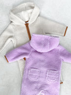 Carhartt Rare Lilac Teddy Fleece Snowsuit - Age 3 months