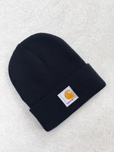 Load image into Gallery viewer, Carhartt Black Watch Hat - Infant Size - Age 0-12 months
