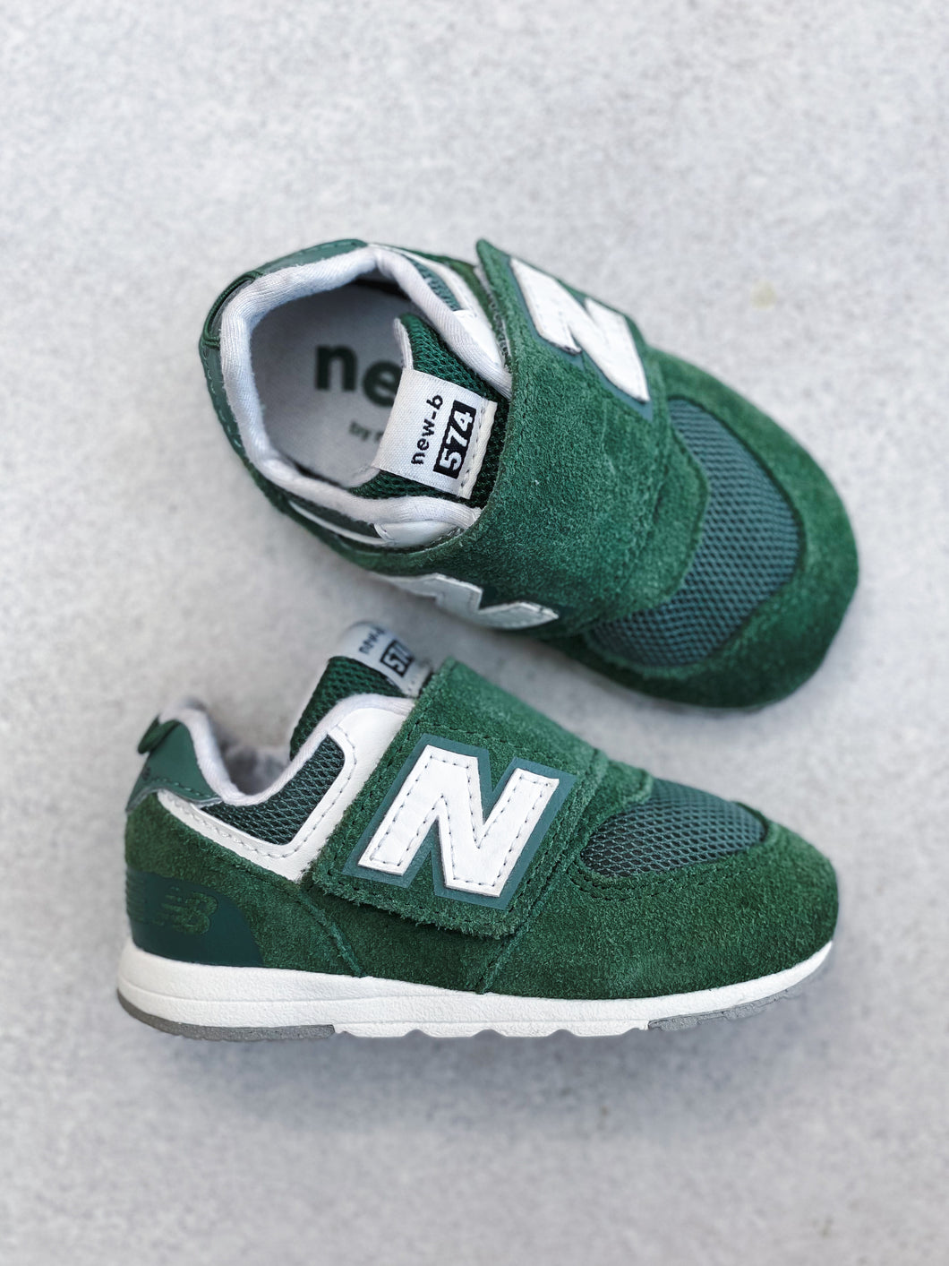 New Balance 574 Sage Green NEW-B Trainers - UK Infant Size 4