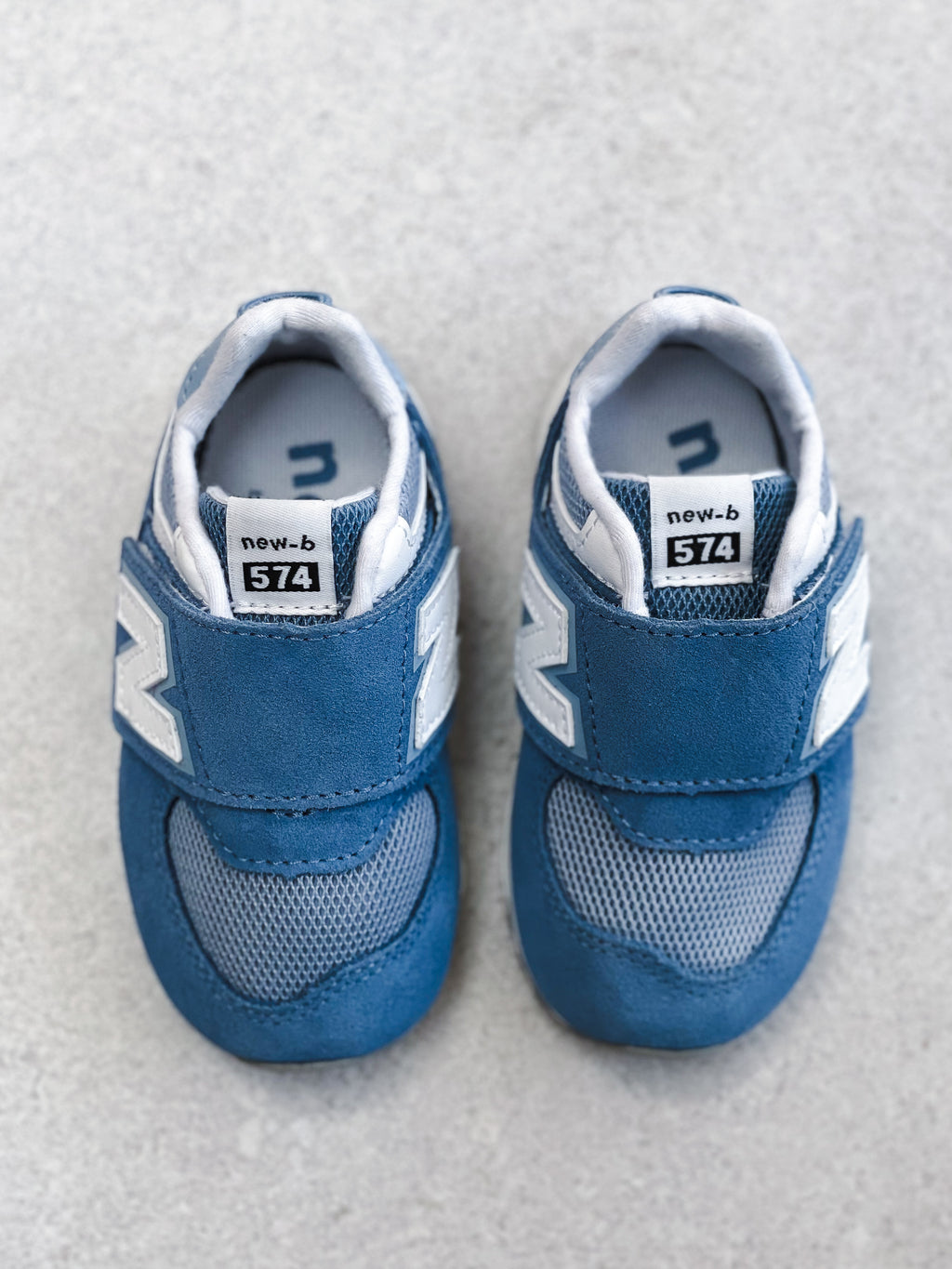 New Balance 574 Soft Blue NEW-B Trainers - UK Infant Size 4