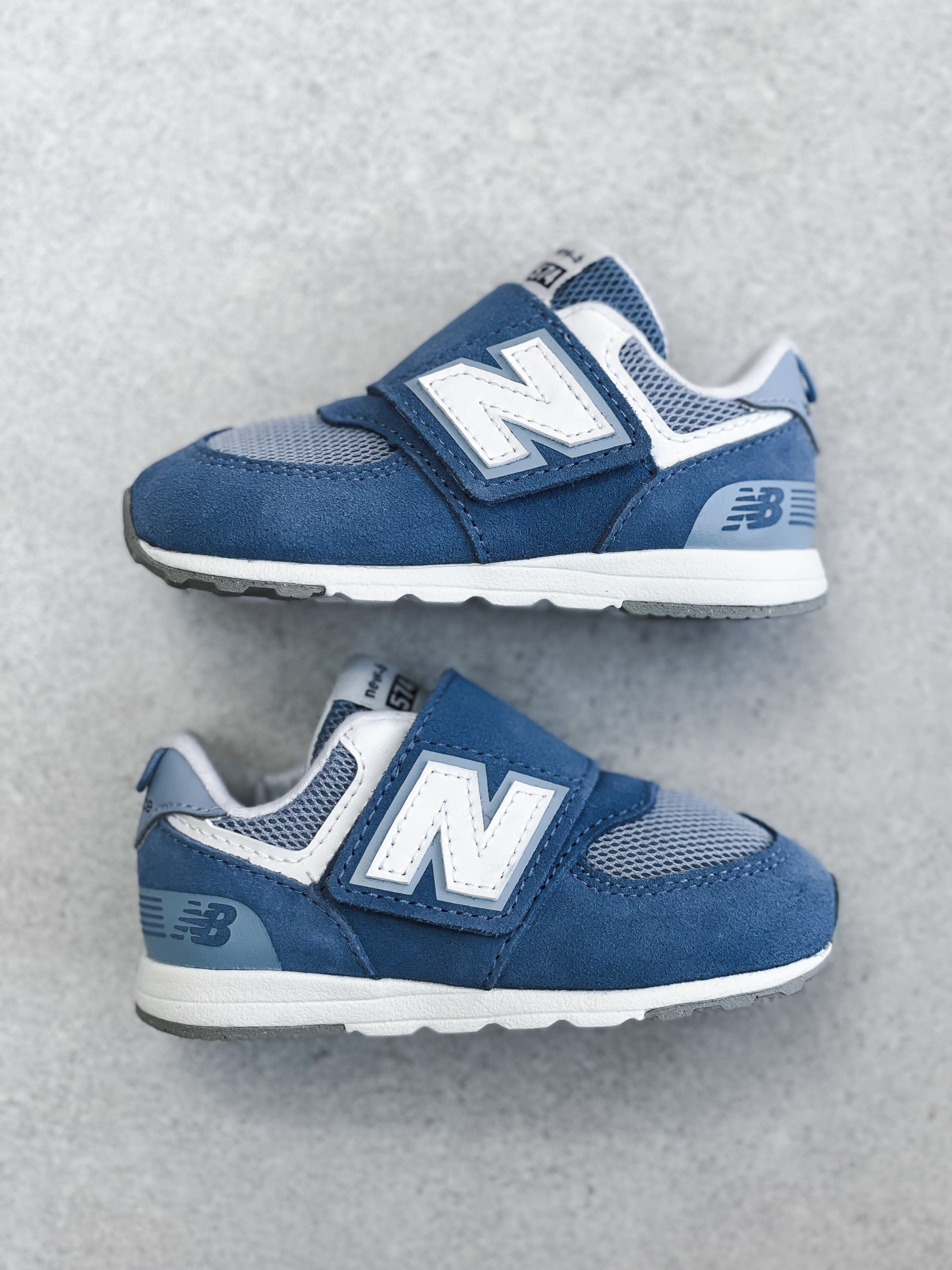 New Balance 574 Soft Blue NEW-B Trainers - UK Infant Size 4