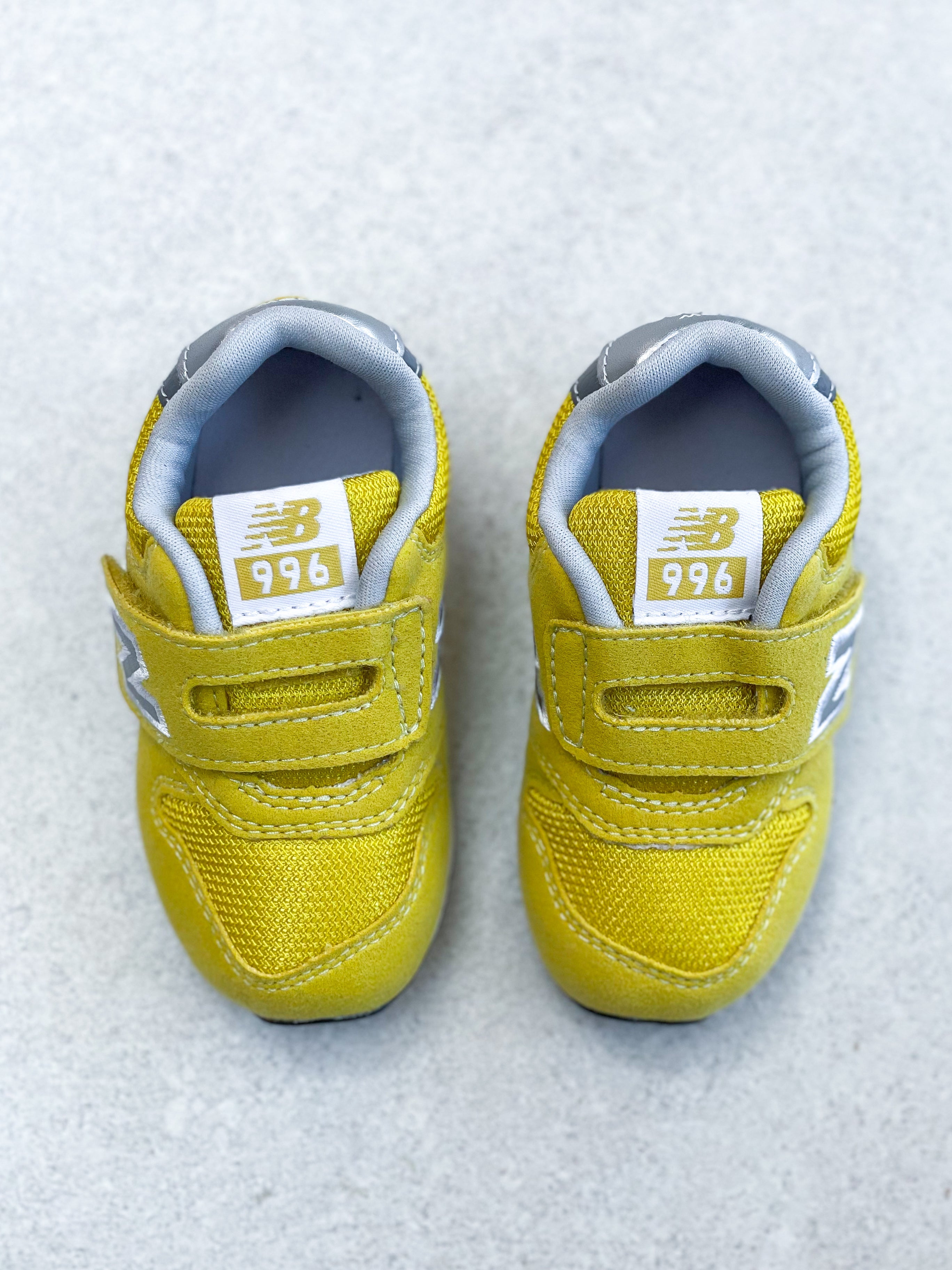 New Balance 996 Yellow Trainers - UK Kids Size 4