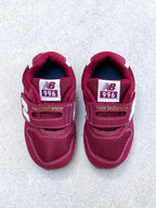 New Balance 996 Burgundy Trainers - UK Kids Size 4