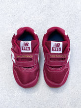 Load image into Gallery viewer, New Balance 996 Burgundy Trainers - UK Kids Size 4
