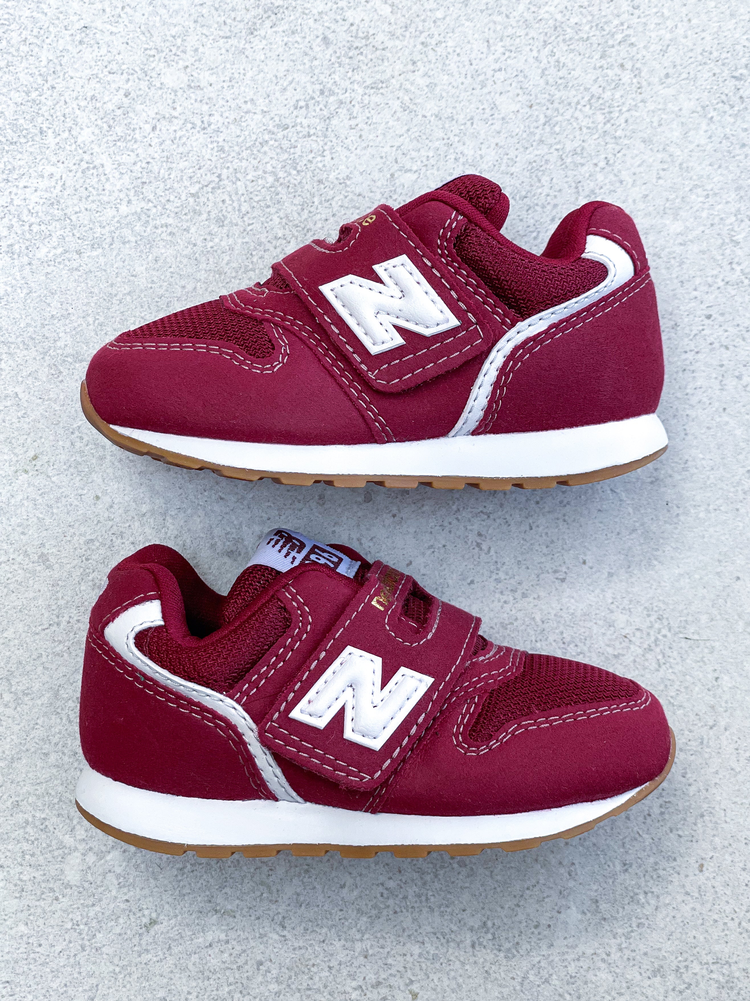 New Balance 996 Burgundy Trainers - UK Kids Size 4