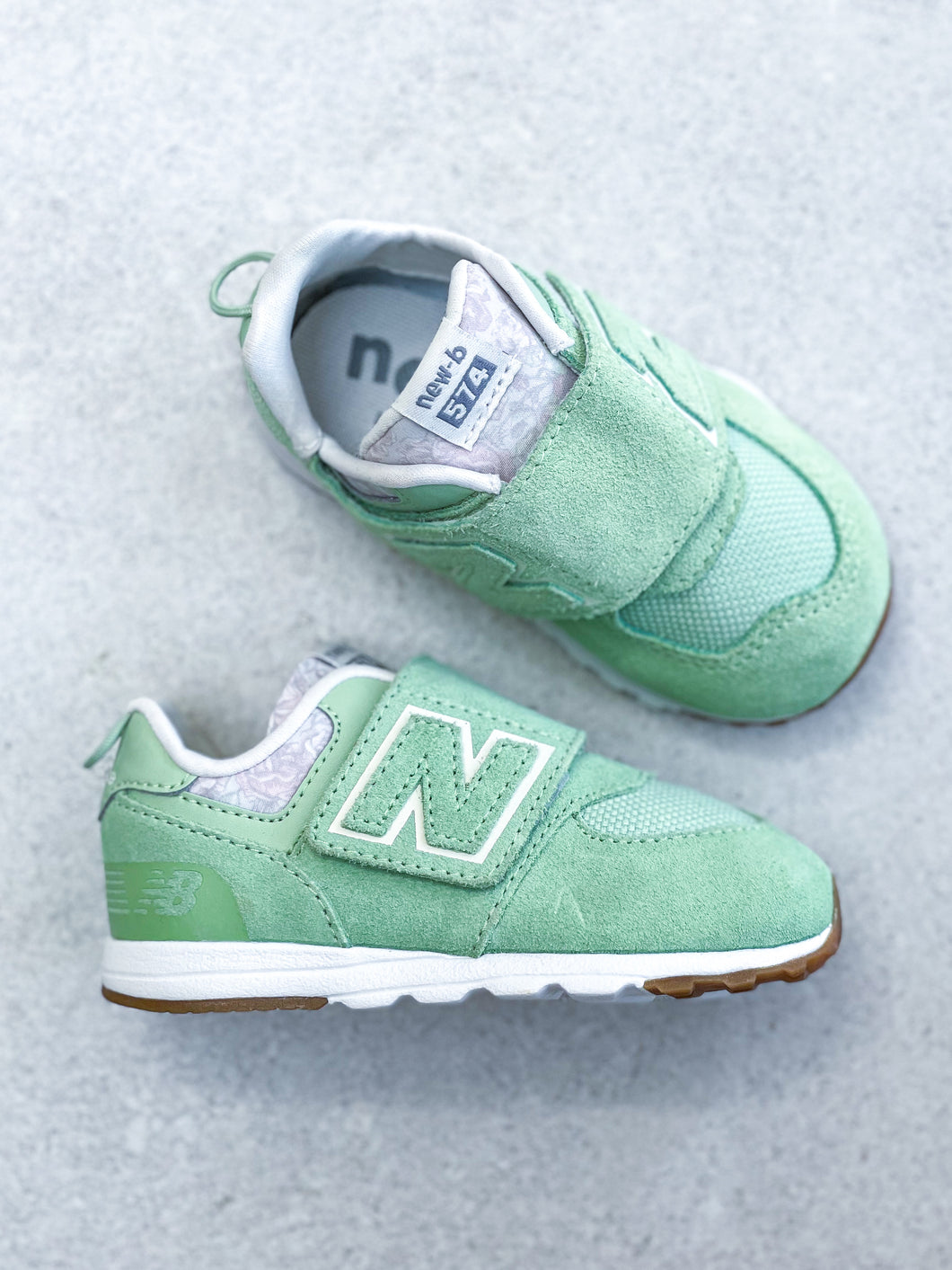 New Balance 574 Mint NEW-B Trainers - UK Infant Size 4