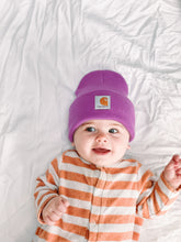 Load image into Gallery viewer, Carhartt Purple Watch Hat - Toddler Size - Age 1-2 years
