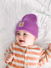 Load image into Gallery viewer, Carhartt Purple Watch Hat - Toddler Size - Age 1-2 years
