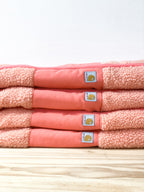 Carhartt Peach Teddy Fleece Snowsuit - Age 3-6 months