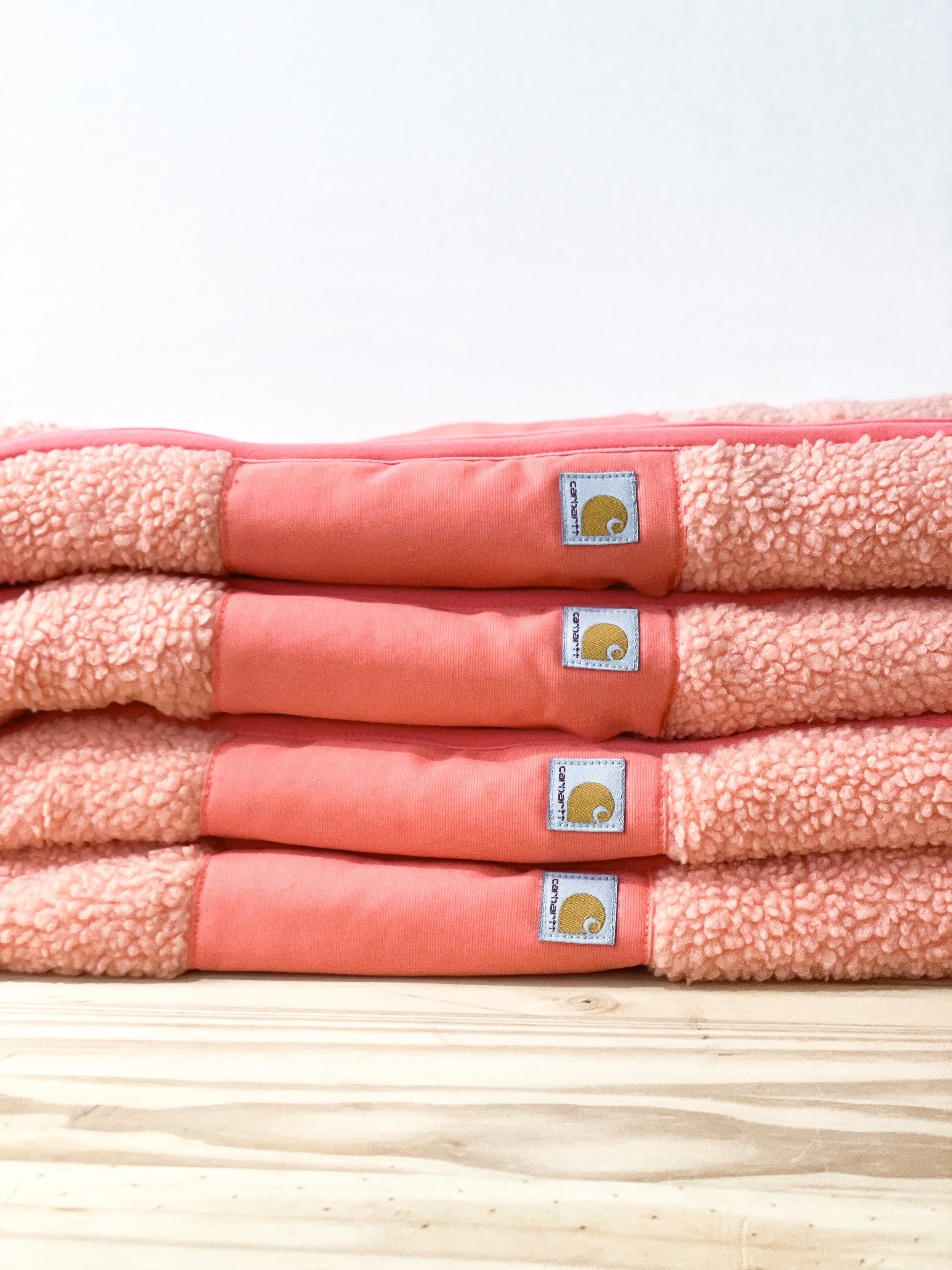 Carhartt Peach Teddy Fleece Snowsuit - Age 3-6 months