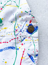 Load image into Gallery viewer, Osh Kosh Rare Paint Splatter Print Dungarees - Age 9 months
