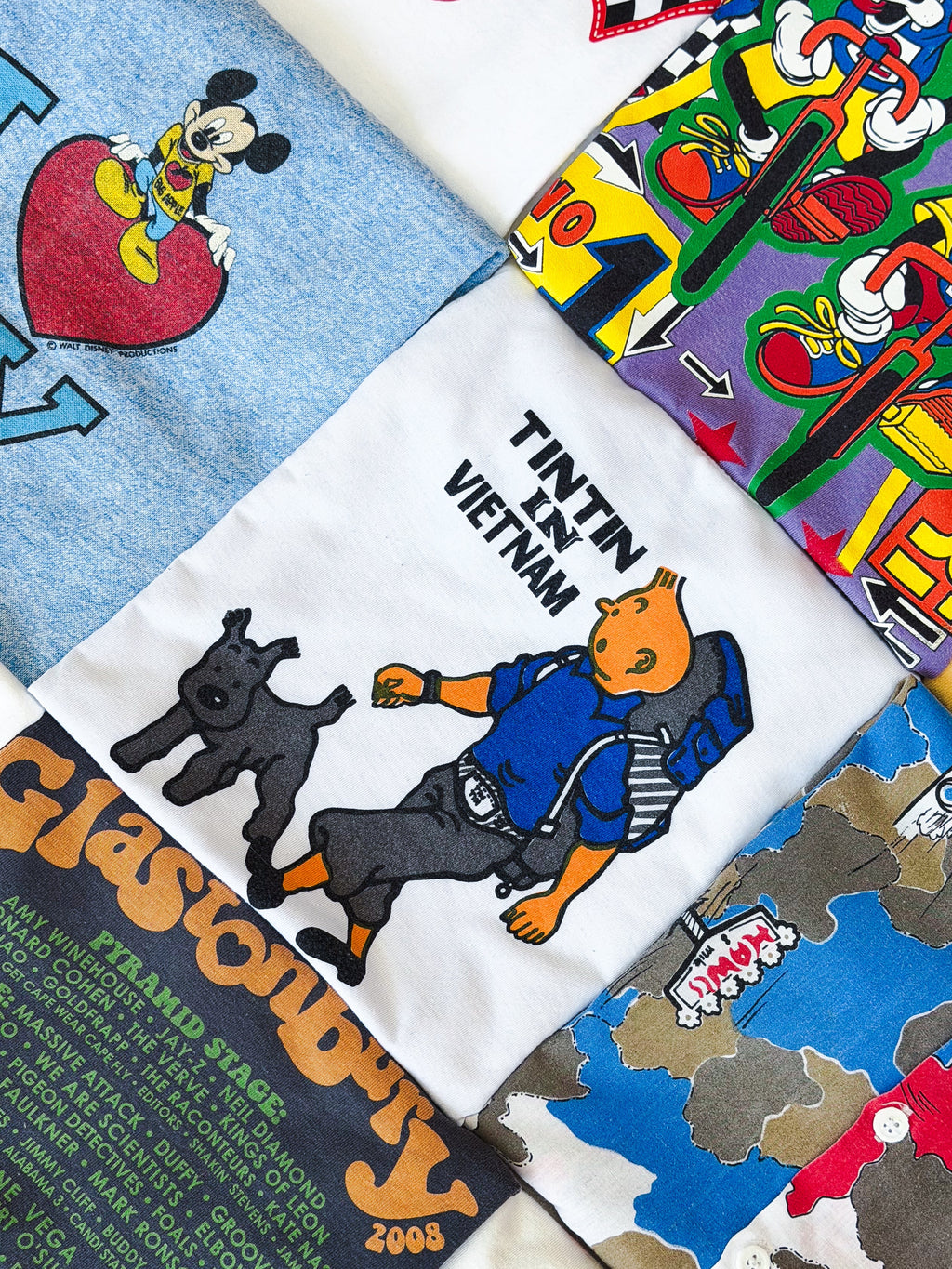 Vintage Tintin T-Shirt - Age 9-12 months