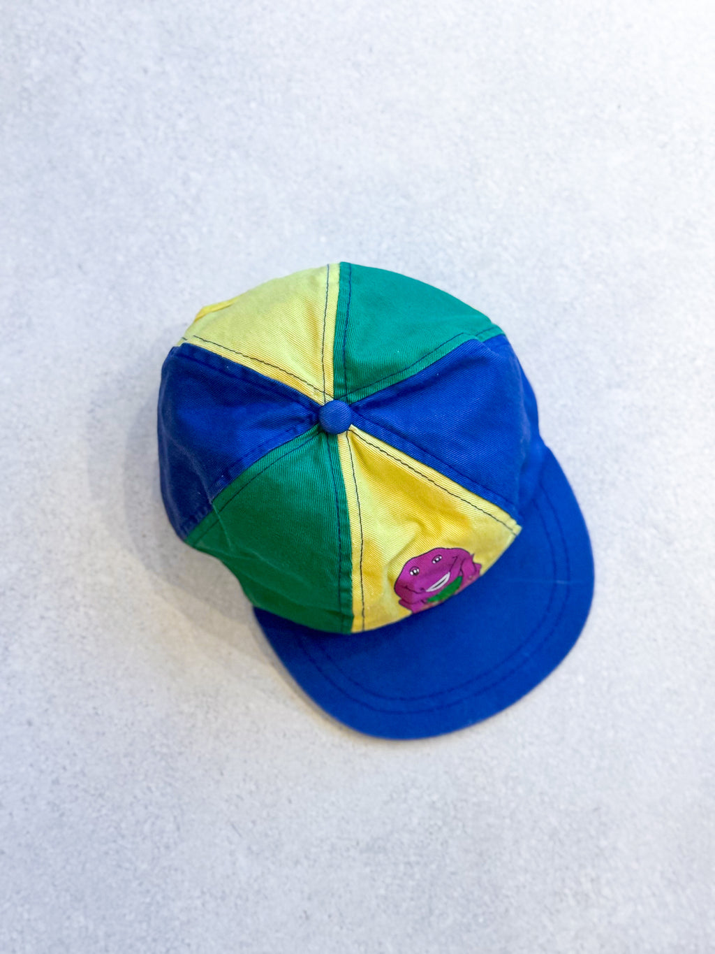 Vintage Barney Cap - Age 4-6 years