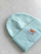 Load image into Gallery viewer, Carhartt Pastel Turquoise Watch Hat - Youth Size - Age 5+ years
