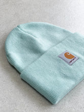 Load image into Gallery viewer, Carhartt Pastel Turquoise Watch Hat - Youth Size - Age 5+ years
